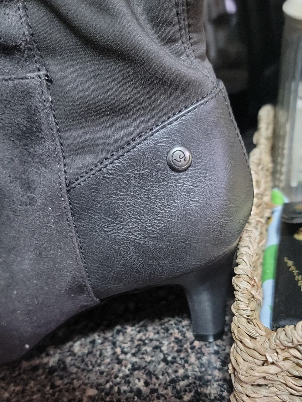 Life Stride Women’s Gray Gracie Knee-High Suede Boots Size 9M - Picture 2 of 9